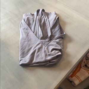 Off shoulder blouse with bell sleeves.